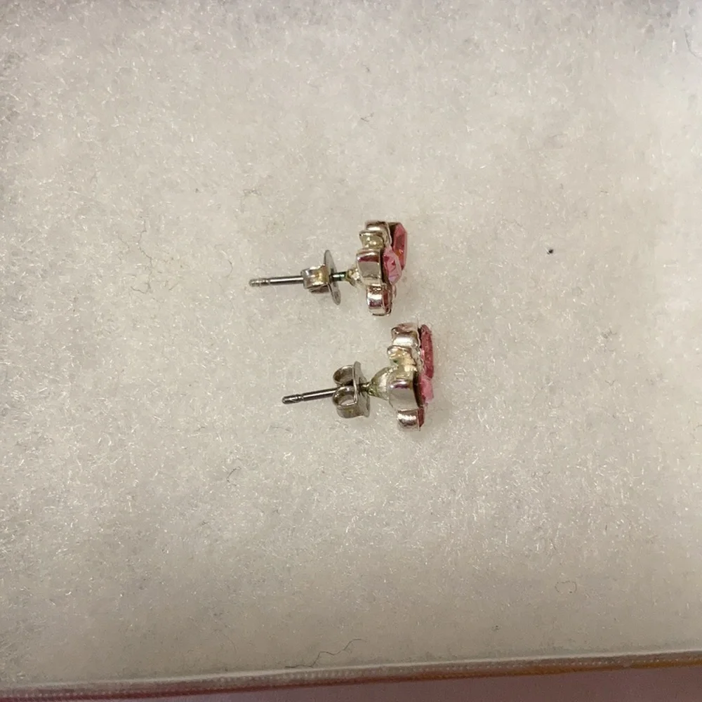 🎉Price Drop! Pink Butterfly and Blue Flower Earrings